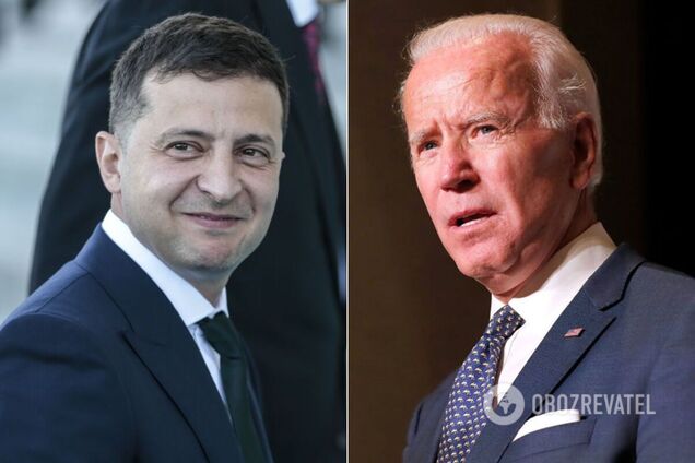 Президенти України та США Володимир Зеленський і Джо Байден