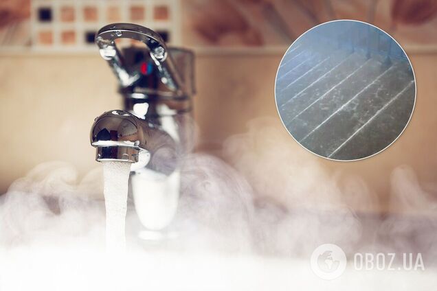 В Киеве дом затопило горячей водой