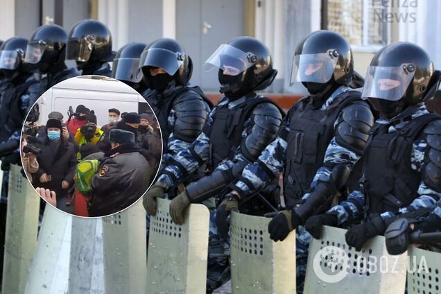 У Москві на мітингу затримали дитину та кинули в автозак. Відео