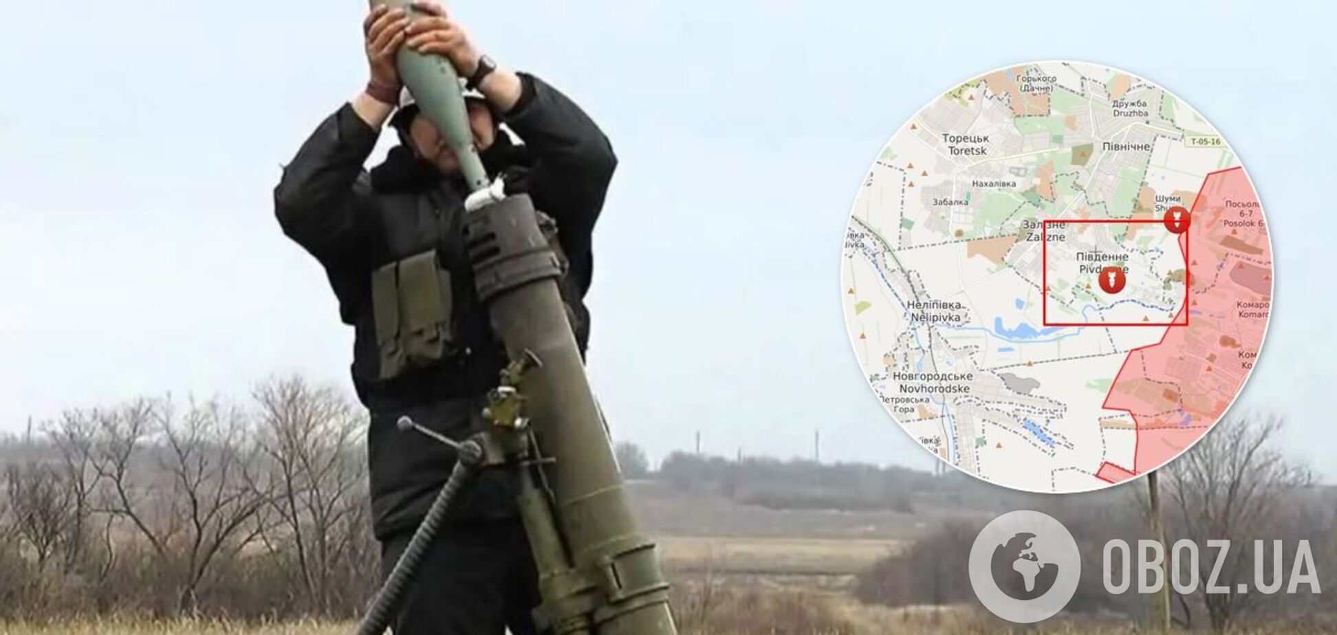 Оккупанты применили 120-мм и 82-мм минометы