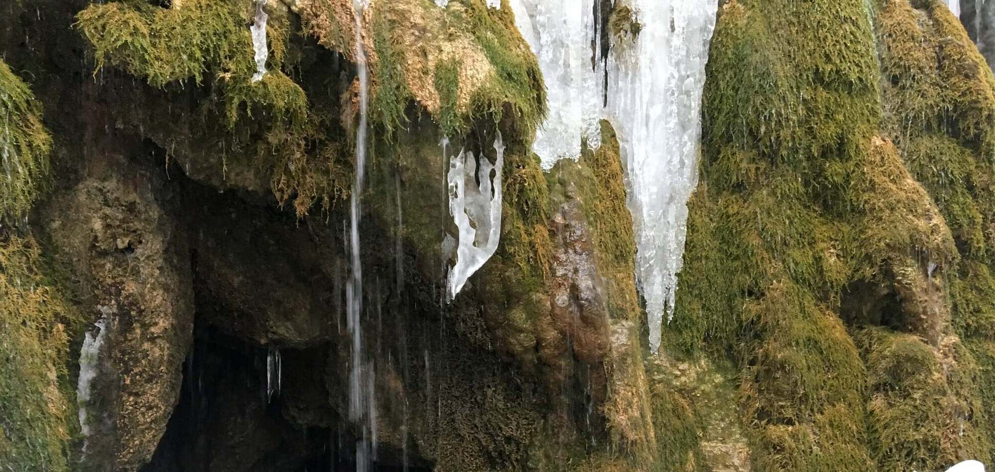 Водоспад Срібні струмені в Криму