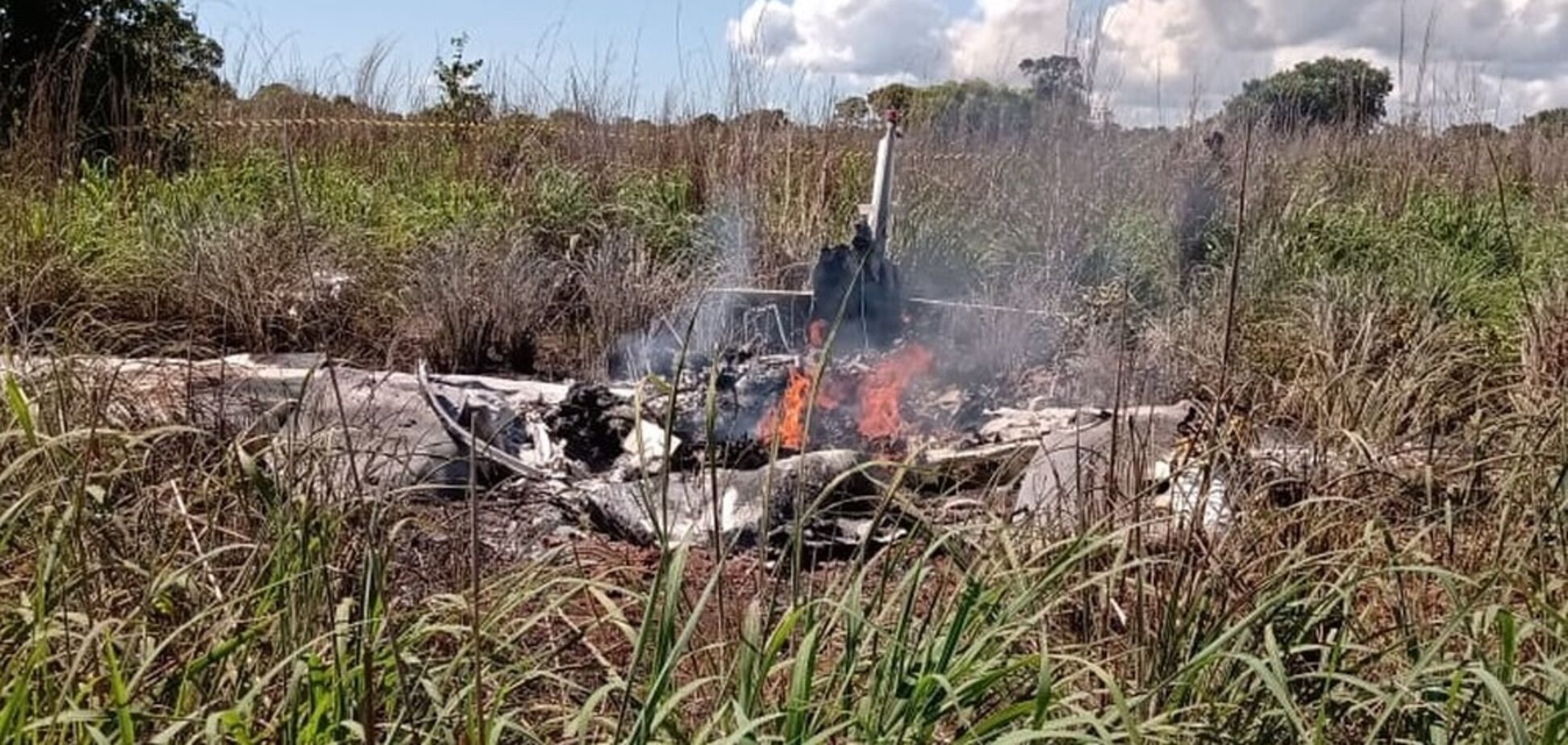 Останки самолет в Бразилии
