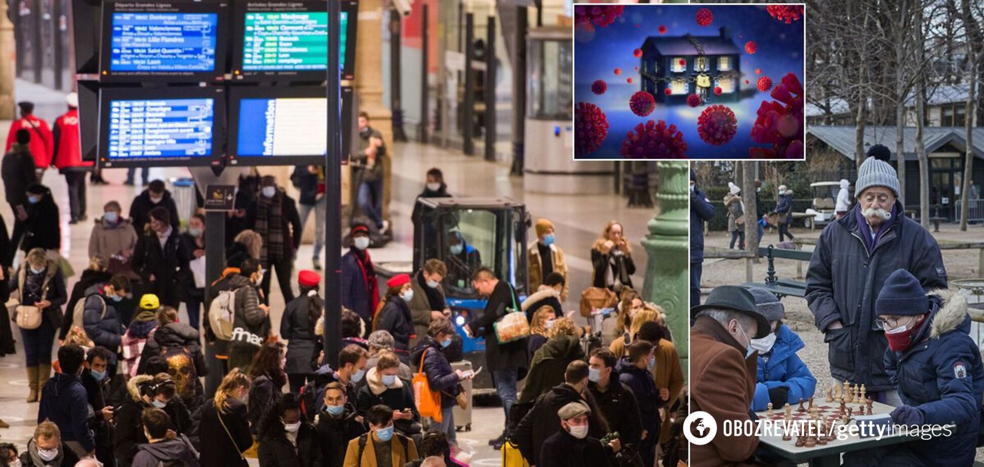 Франция задумала ввести третий локдаун, а Британия – усилить контроль за туристами