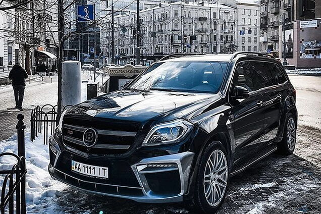 В Киеве обнаружили редкий внедорожник от Brabus