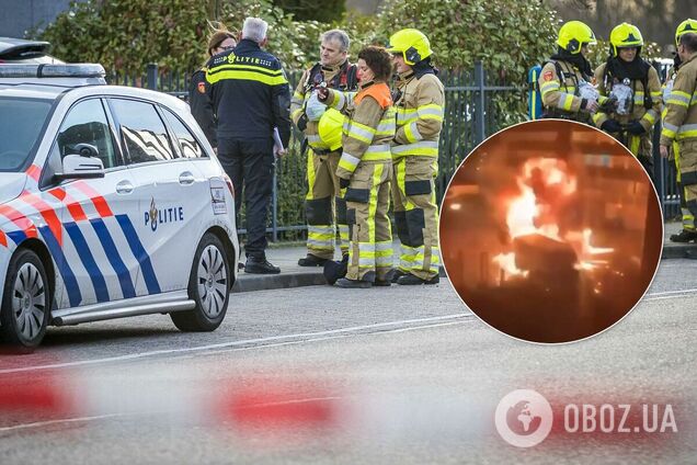 В Амстердаме во время беспорядков прогремел взрыв: в сети опубликовали видео