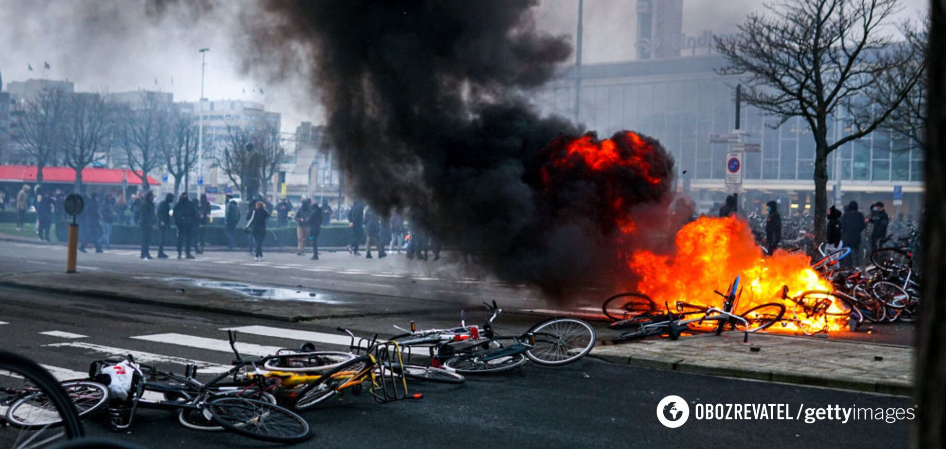 Протесты в Нидерландах