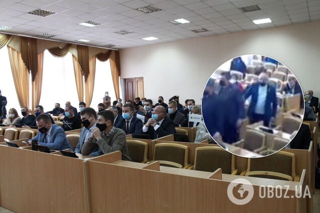 Бійка депутатів на Львівщині