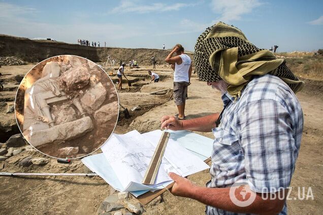 Раскопки в Греции