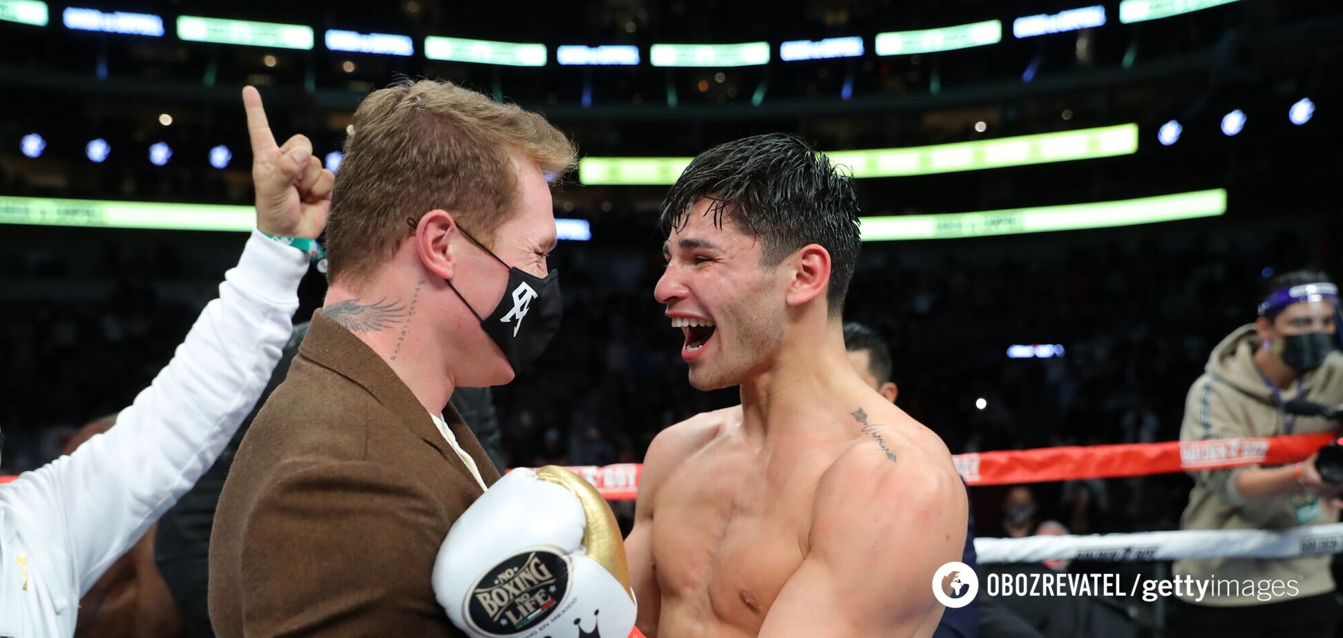 Сауль Канело Альварес и Райан Гарсия