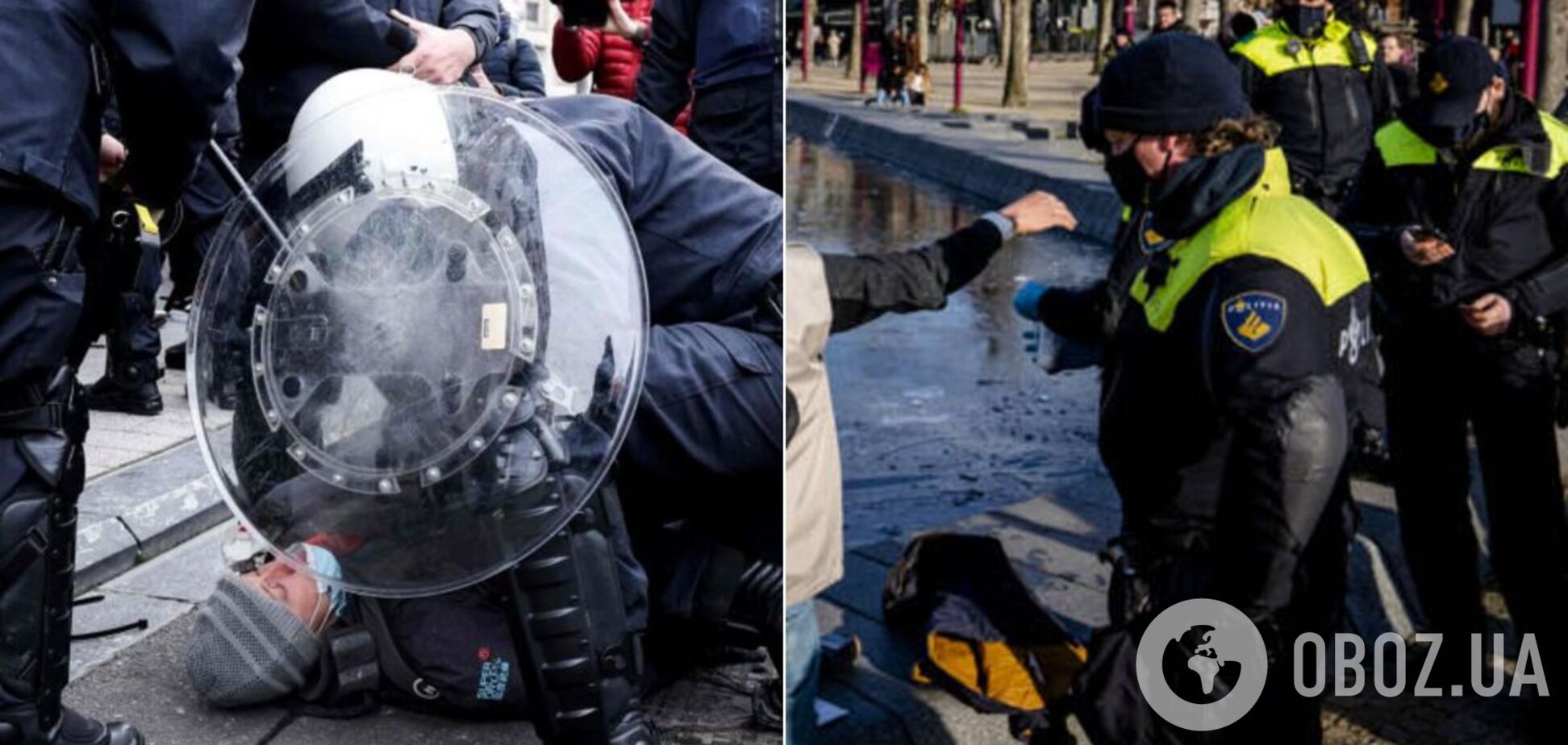 Массовые демонстрации сопровождаются беспорядками