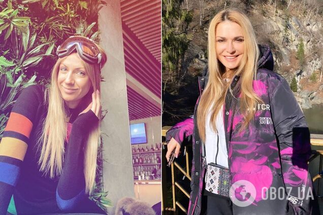 Новорічні свята в Карпатах: як українські зірки проводять час. Фото