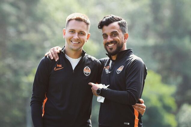 Максим Нагорский (слева)