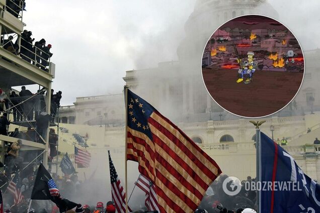 'Симпсоны' предсказали беспорядки в США