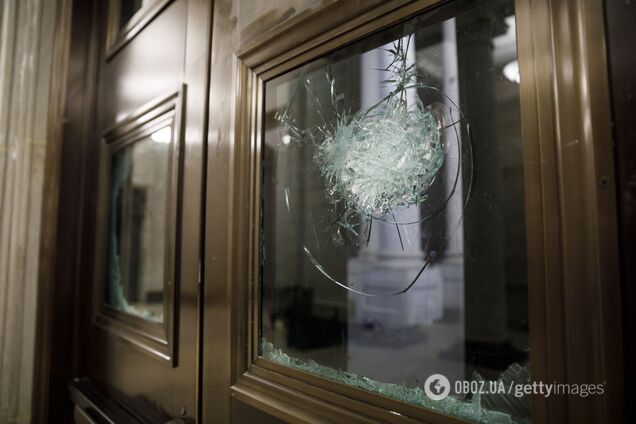 Опубликовано видео убийства протестующей в Капитолии США