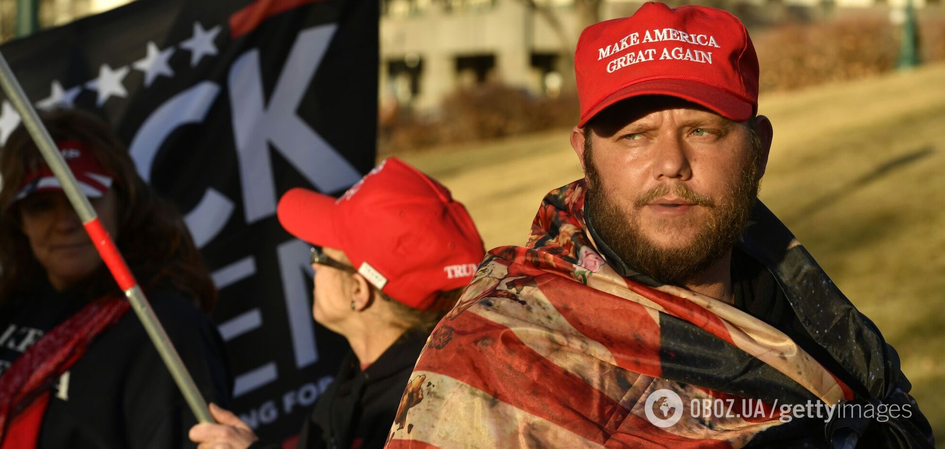 Во время штурма Капитолия США звучала русская речь: появились видео