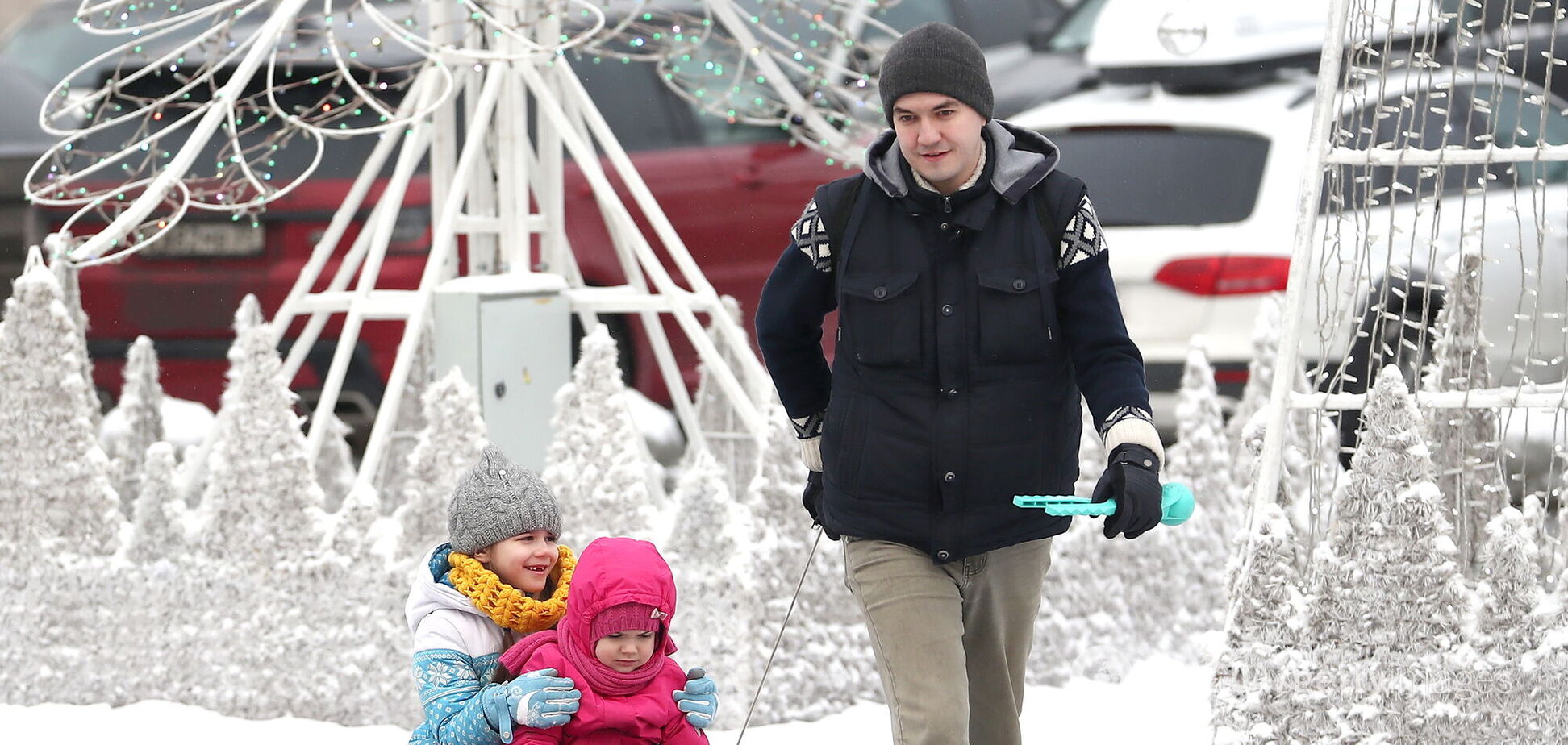 Зима в Украине