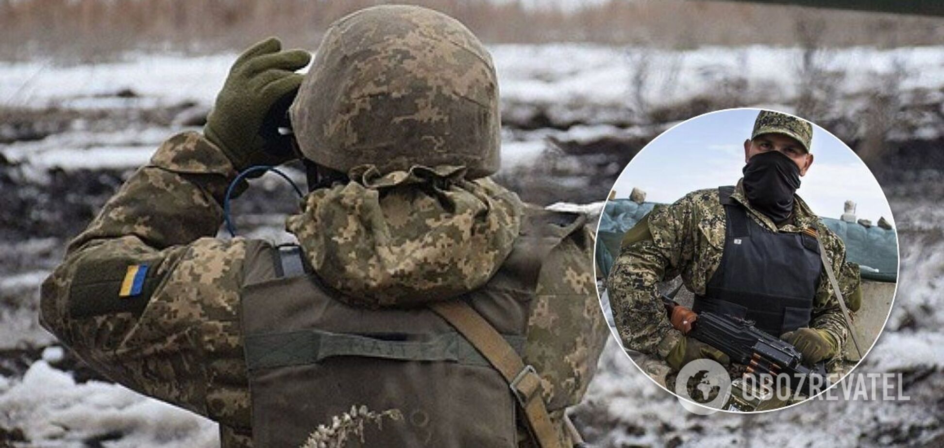 На Рождество террористы открыли огонь по ВСУ и получили отпор