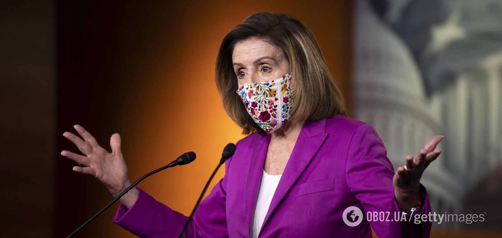 Пелосі обговорила 'нестабільного' Трампа з главою комітету начальників штабів