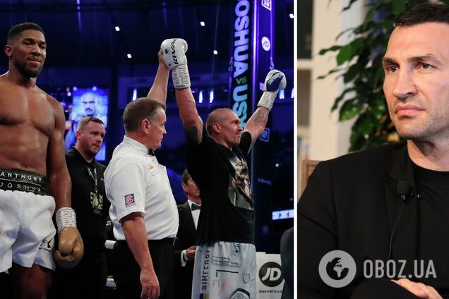 Кличко объяснил, стоит ли ставить крест на Джошуа после поражения от Усика