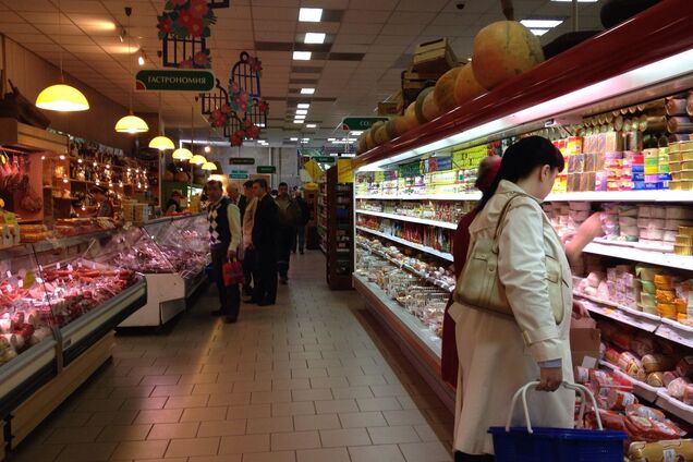 Цены на продукты в Украине