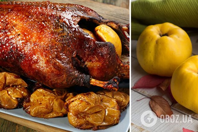 Утка с яблоками или айвой: легкое и простое блюдо не только для праздников