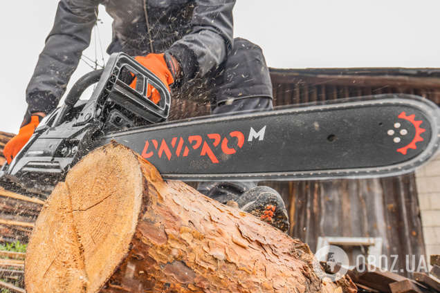 Украинский бренд Dnipro-M представил новые бензопилы