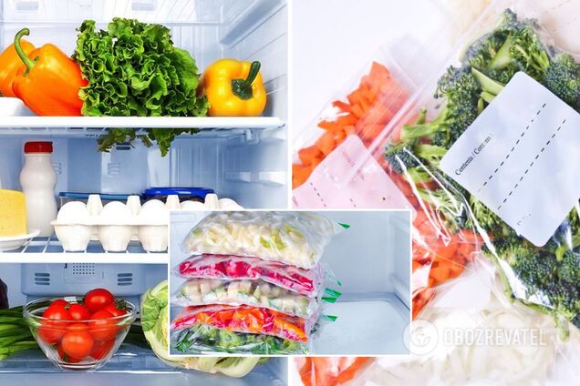 Как правильно хранить продукты в холодильнике и замораживать 