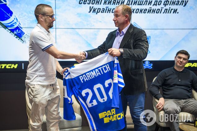 ХК 'Сокол' начал сотрудничество с Parimatch Ukraine