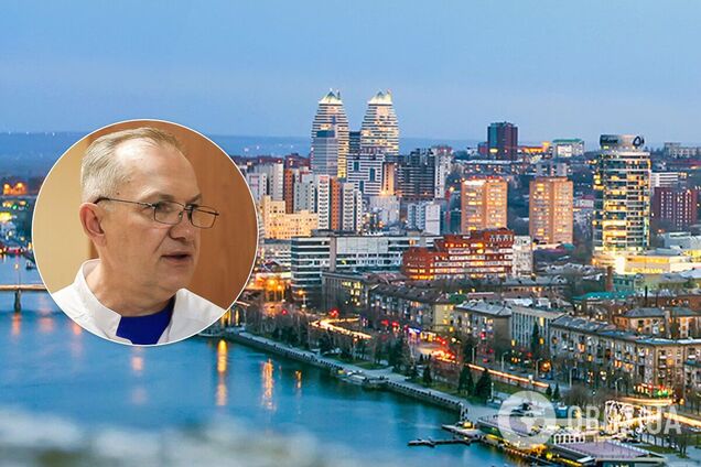 Головлікар лікарні в Дніпрі Сергій Риженко