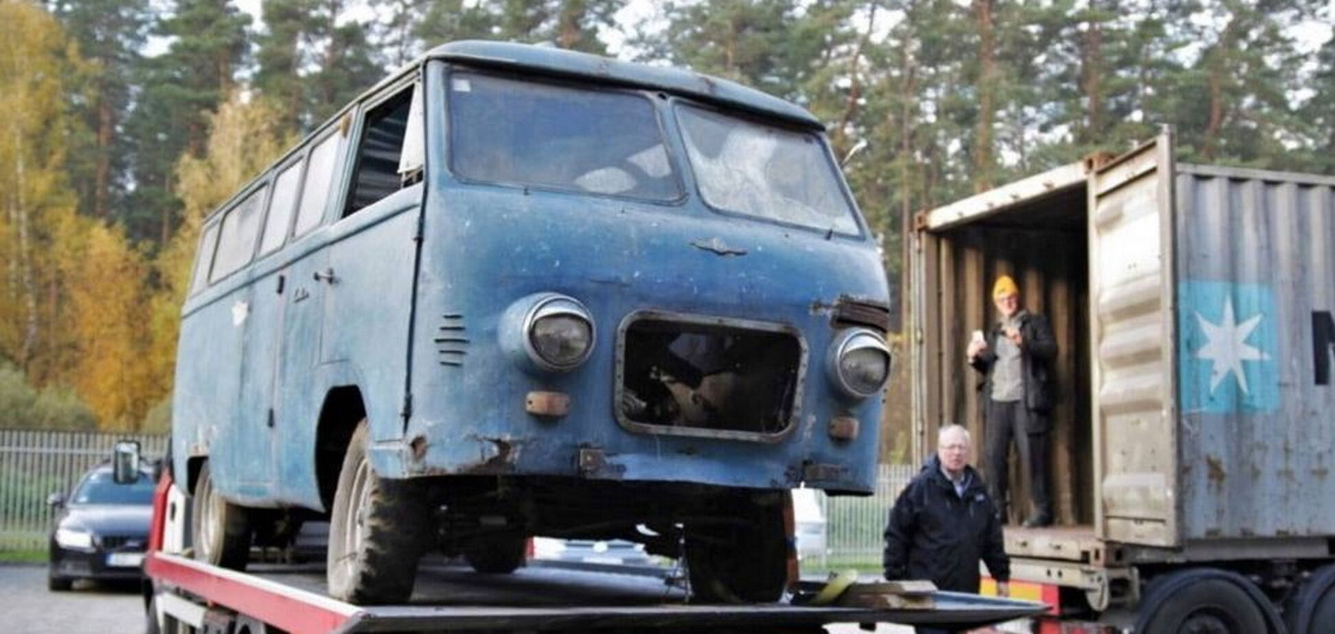 РАФ-977В, що вважався втраченим, повернувся на батьківщину