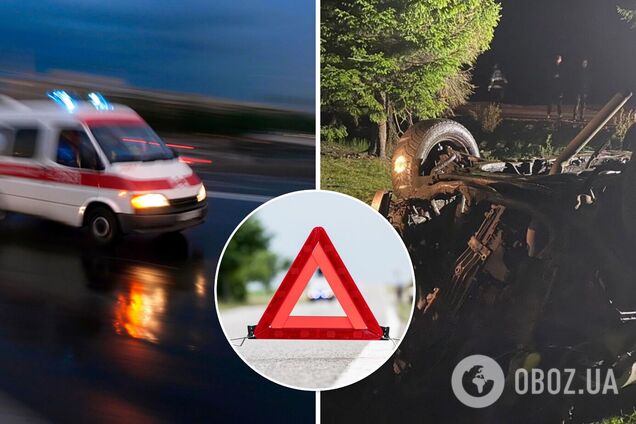 На Закарпатье авто вылетело в кювет, погиб 12-летний ребенок. Фото