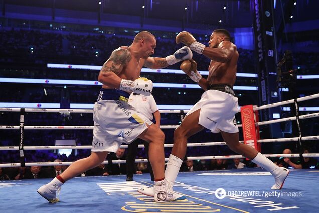 Усик и Джошуа гонорары в реванше поделят не так, как принято