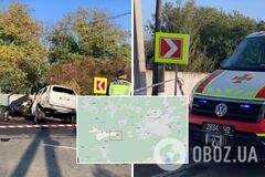 Сгорели заживо в авто: на Закарпатье в ДТП погибли патрульный, военный и две девушки. Фото и видео