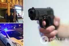В центре Киева произошла драка со стрельбой: на месте работали медики и полиция. Фото и видео