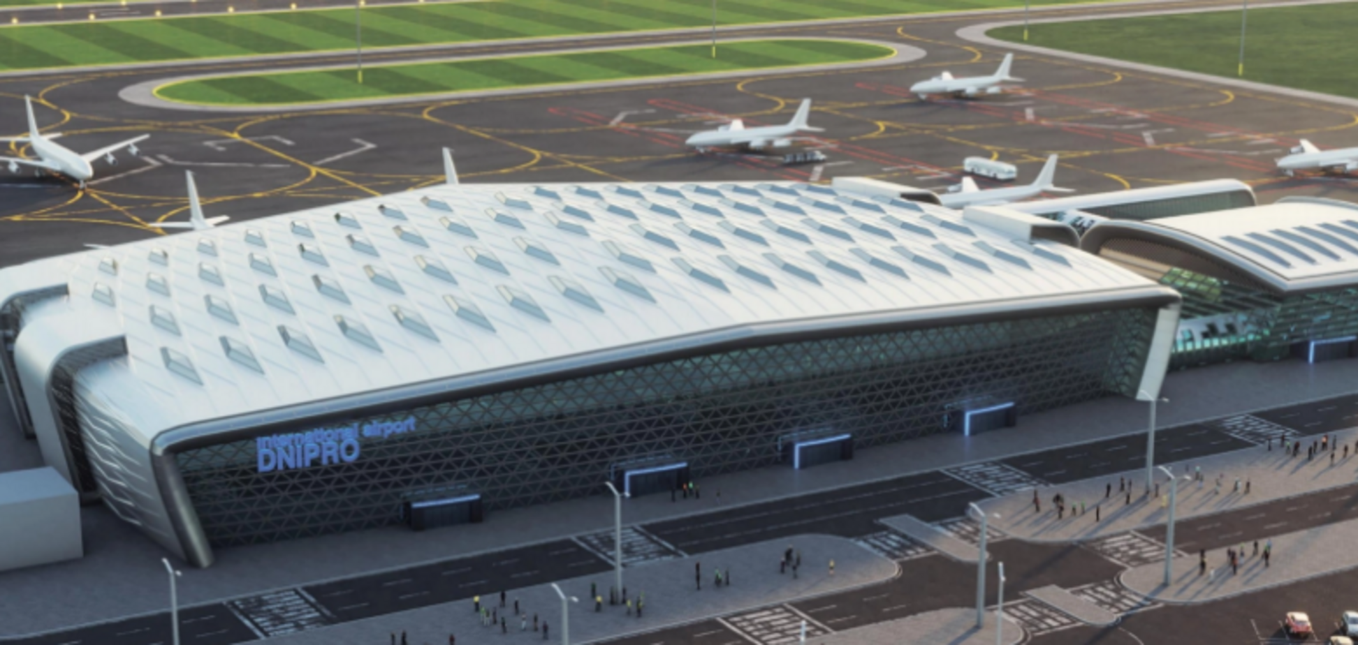 Карасев: аэропорт 'Днепр' из долгостроя превращается в мегааэростройку благодаря DCH и Онур