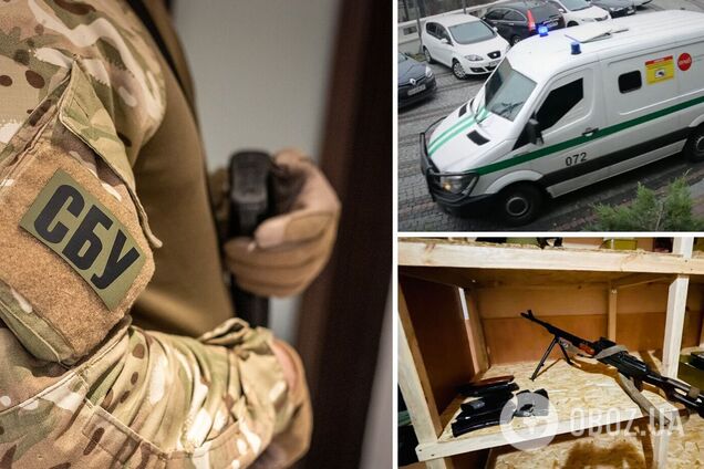 СБУ задержала банду, совершавшую дерзкие нападения на банки и инкассаторов. Фото и видео