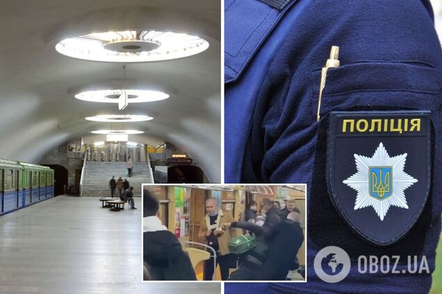 В Харькове мужчина устроил дебош в метро: его проучил машинист. Видео