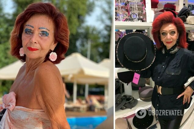 Елена Волк: в Киеве умерла 73-летняя модель и тусовщица - фото
