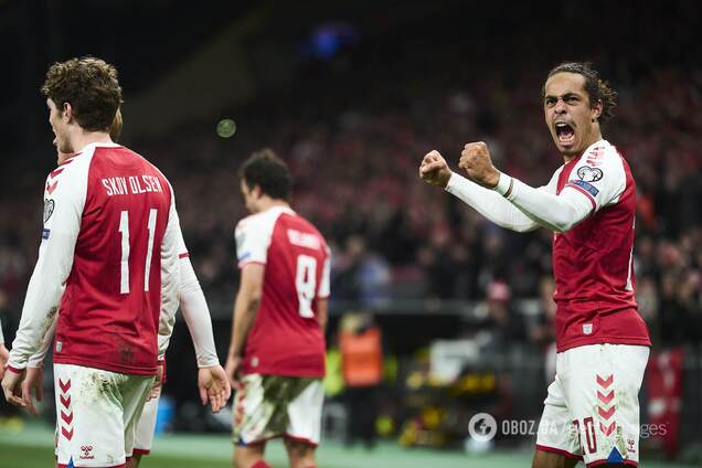 Футболісти збірної Данії