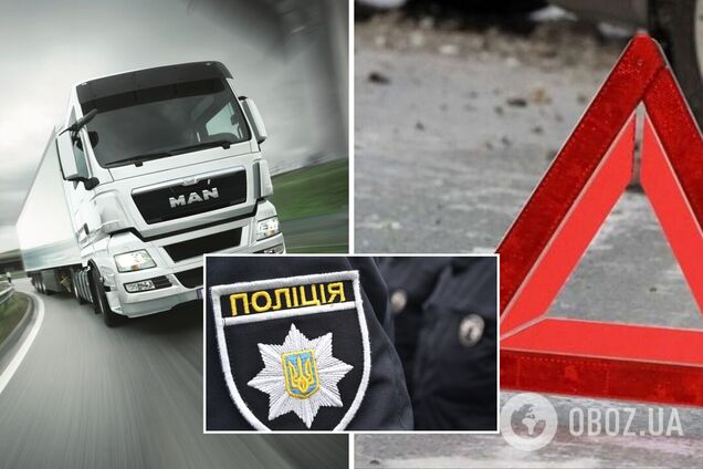 В Киеве водитель грузовика сбил двух пешеходов и скрылся: пострадал известный историк, его товарищ умер. Видео