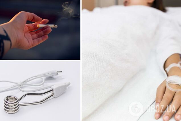 Девушка получила ожог, пытаясь зажечь сигарету