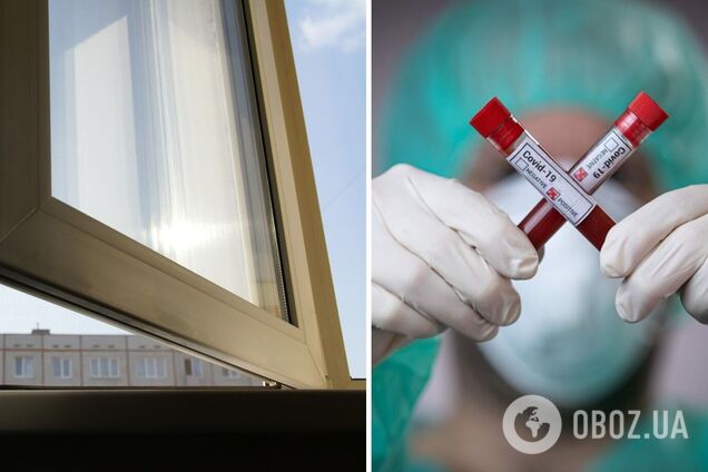 В Одессе больной COVID-19 выпрыгнул из окна и погиб на месте