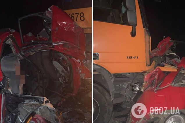 На трассе Киев – Чоп в аварии погибли два человека. Фото и детали трагедии