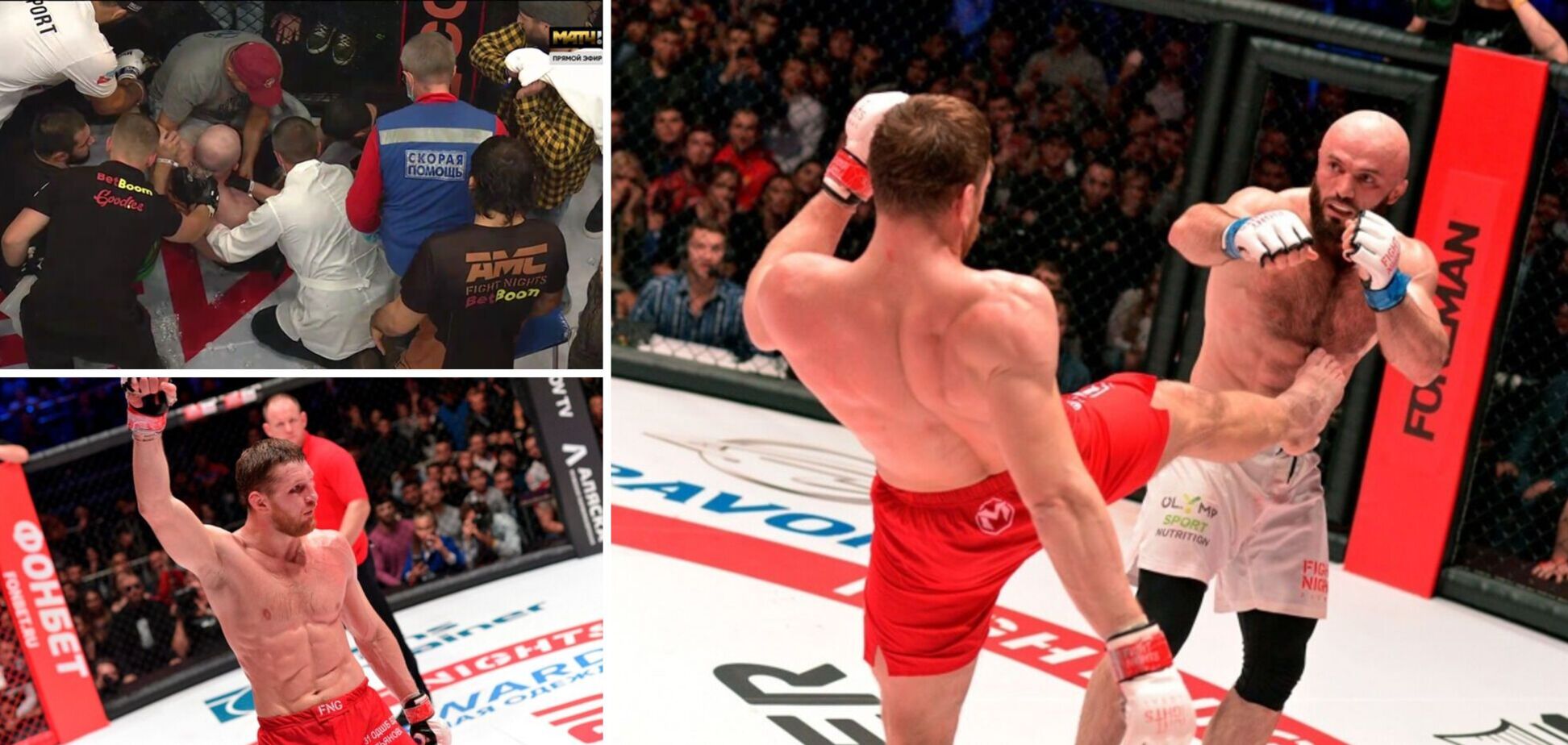 Владимир Минеев нокаутировал Магомеда Исмаилова