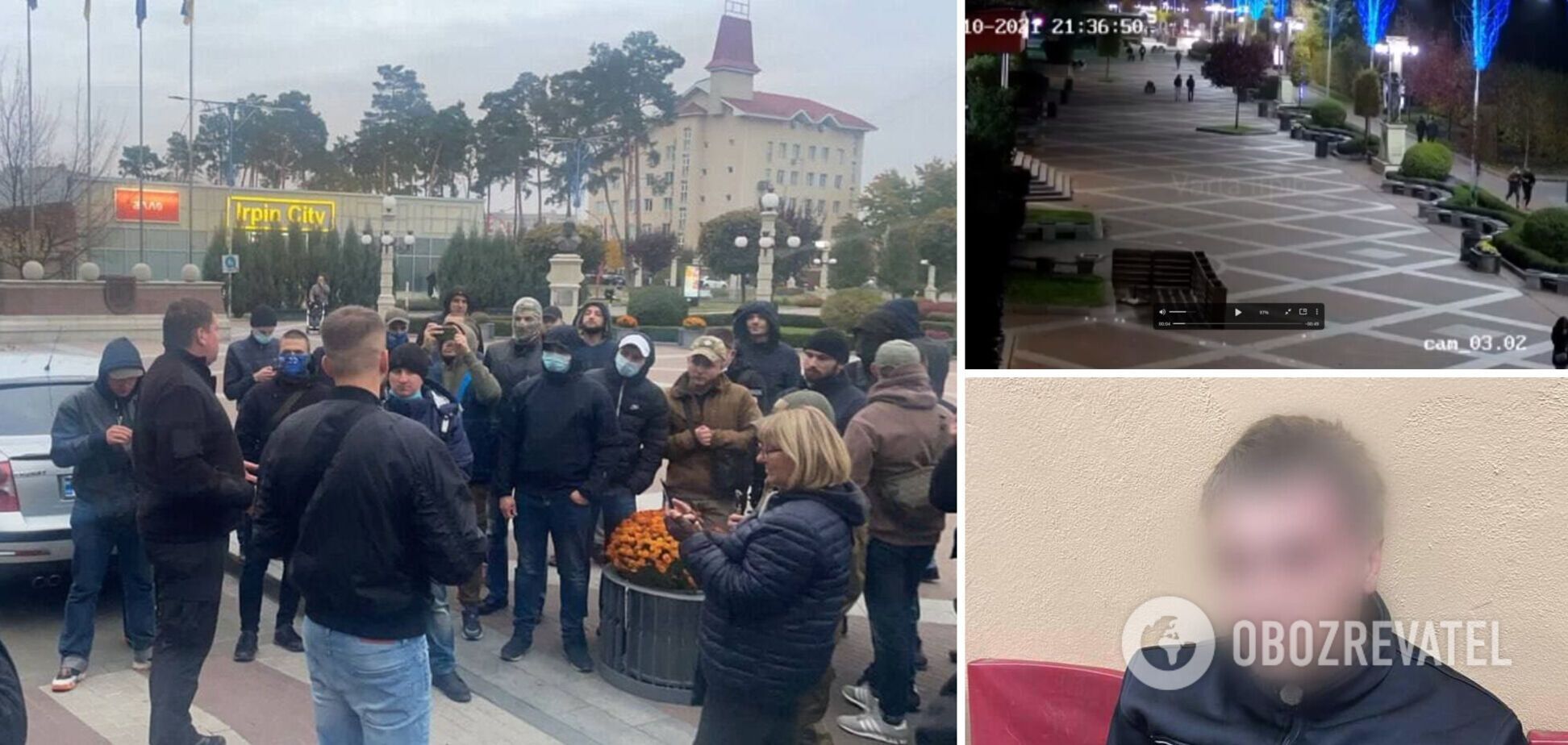 Под Киевом избили ветерана АТО, а нападавших отпустили: люди вышли на митинг. Фото и видео