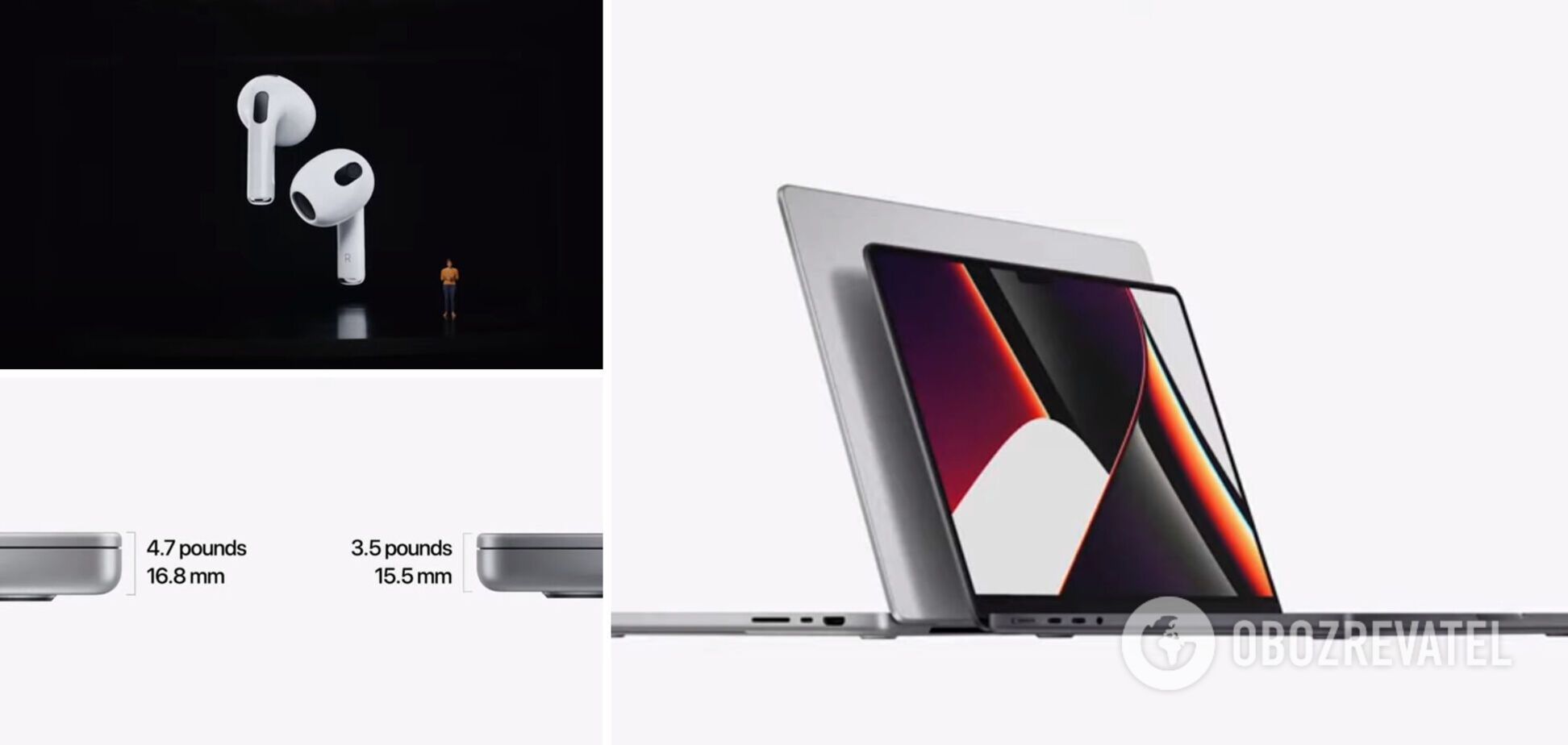 Apple презентувала MacBook Pro нового покоління та нові AirPods. Фото
