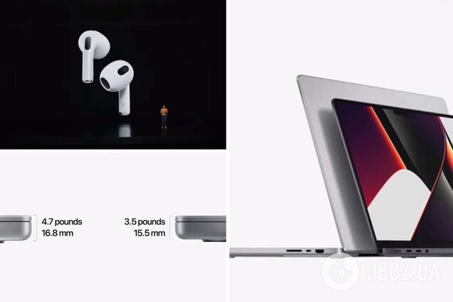 Apple презентувала MacBook Pro нового покоління та нові AirPods. Фото