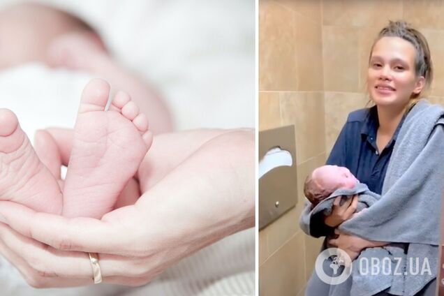 Женщина родила в туалете