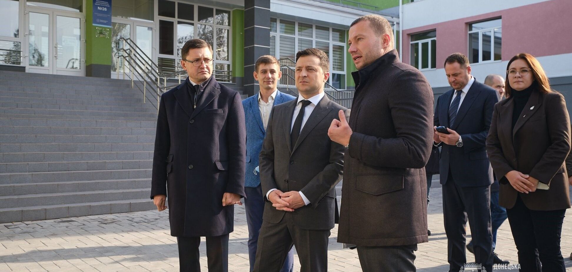 Зеленський відвідав загальноосвітню школу №26 у Маріуполі
