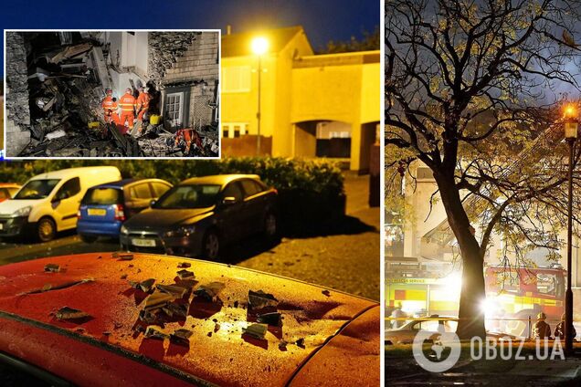 В Шотландии мощный взрыв разрушил дом, среди пострадавших – дети. Фото и видео